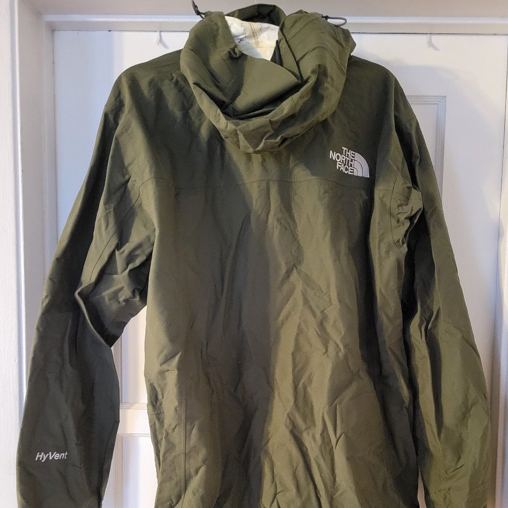 The North Face Summit Series Shell Water Jacket Olive Green Sample Size Medium - Picture 4 of 9